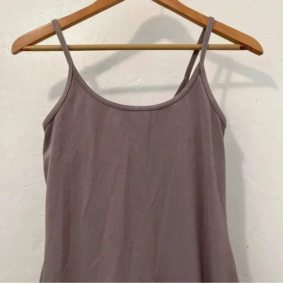 Lululemon Inner Glow Dress Lavender Practice‎ Cotton Bodycon Size 6 Casual - Picture 6 of 16